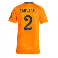 Fotbalové Dres Real Madrid Daniel Carvajal #2 Dámské Venkovní 2024-25 Krátký Rukáv